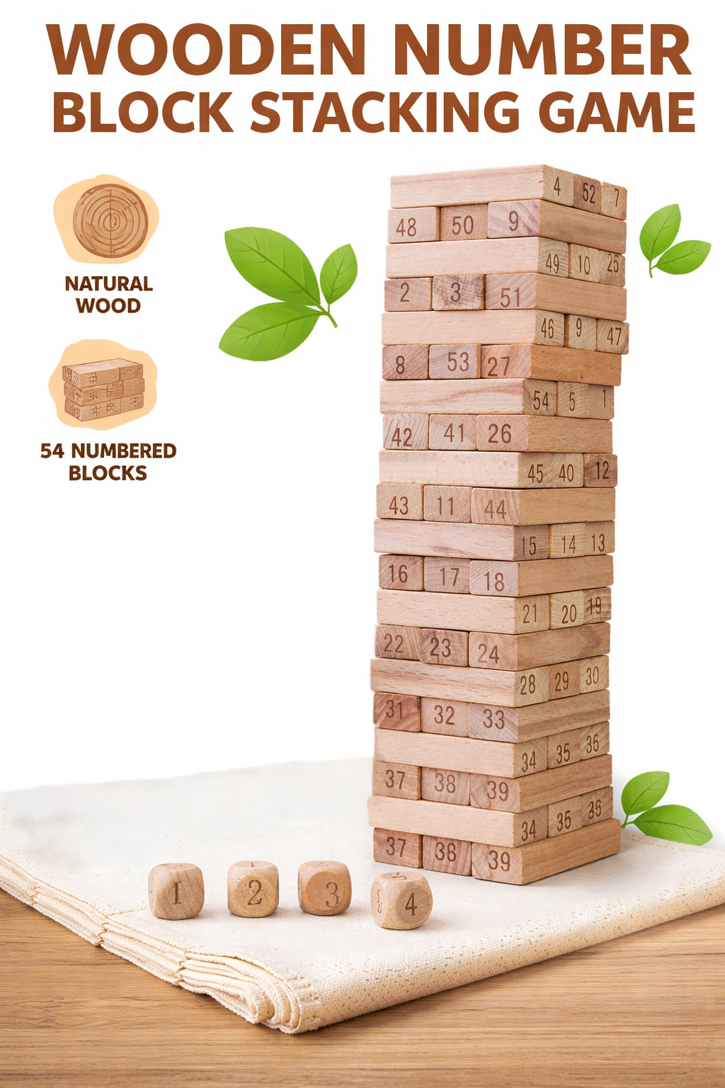 Wooden Jenga Game 10 || Saras Aajeevika
