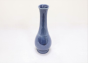 Khurja Pottery Flower Vase Bottle Shape Blue Colour Size 10 Inches