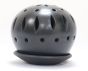SARAS Aajeevika, Handcrafted | Black Pottery Tea Light Lamp | SHG Product | Uttar Pradesh | Black Pottery from Fine Clay | Black Colour