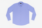 Terry Cotton Full Sleeves Shirt Sky Blue M 