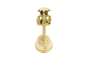 Antique Brass Puja Ghanta | Handcrafted | Antique Figurine | Brass Work | Indian Festival Celebration | Home Essentials