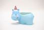  Blue Hippo-Pot