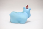  Blue Hippo-Pot