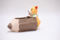  Saras Aajeevika, Handcrafted Hand Painted polyresin Double Diary Squirrel-Pot Succulent Pot Garden PlanterǀFigurineǀShowpiece for Home Decor,Table Decor & Home Décor,Anti-Corrosion.