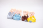 BABY MONK SET OF 4 - 2 Inch size