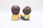 Saras Aajeevika: Handcrafted and Hand-painted Polyresin Chinkiminki Set of 2 Pcs ǀ Elegant Show Piece ǀ Cute Baby Toy ǀ Showpiece for Home Decor, Table Decor & Living Room ǀ 3 Inch