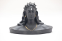 Handcrafted & Hand-painted 5” Polyresin Adiyogi - Black | Elegant Lifestyle Showpiece | Perfect for Car Dashboard, Home Decor, Table Decor, and Puja Room 