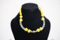 Handcrafted Necklace with Pendant & Yellow Dori | Ethnic Charm