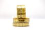Glass Bangle Check Design (Set of 4 ) || Yellow Color Size 2x4 || Saras Aajeevika