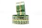 Glass Bangle Leaf Design (Set of 4) || Green Color || Saras Aajeevika
