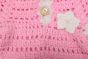 Kids Dress Set Pink & White