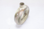 Khurja Pottery Flower Vase Ring Shape Light Green Colour 8 Inches