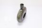 Khurja pottery Flowerr Vase Bangle Shape Green Colour 8 Inches