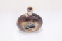 Khurja Pottery Flower Vase Bangle Shape Brinjal Colour Size 8 Inches