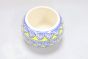 Khurja Pottery Indoor Pot Apple shape || Yellow Colour || Big Size 5 Inchs || Saras Aajeevika