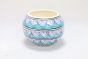 Khurja Pottery Indoor Pot Apple Shape || Light Green Colour || Big Size 5 Inches || Saras Aajeevika
