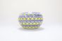 Khurja Pottery Outdoor Pot Apple Shape Yellow Colour Big Size 6 Inches || Saras Aajeevika