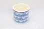Khurja Pottery Indoor Pot Pipe Shape || Light Green Colour || Small Size 4 Inches || Saras Aajeevika