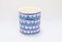 Khurja Pottery Outdoor Pot Pipe Shape || Sky Blue Colour || Large Size 6 Inches || Saras Aajeevika