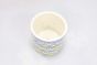 Khurja Pottery Indoor Pot Pipe Shape Yellow Colour Small Size 4 Inches || Saras Aajeevika