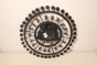 Handcrafted Warli Art Metal Wall Hanging | Tribal Dance Motif | SHG Artisan Product