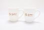 Khurja Souvenir Mug (Set of 2) White || G20 Printed || Saras Aajeevika