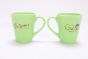 Khurja Souvenir Mug (Set of 2) Green || G20 Printed || Saras Aajeevika