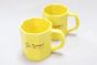 Khurja Souvenir Mug (Set of 2) Yellow || Made by Rural SHG || Saras Aajeevika
