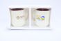 Khurja Souvenir Mug (Set of 2)|Handmade mugs | Kitchenware |Home Essentials | White