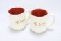 Khurja Souvenir Mug (Set of 2)|Handmade mugs | Kitchenware |Home Essentials | White