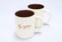 Khurja Souvenir Mug (Set of 2)|Handmade mugs | Kitchenware |Home Essentials | White