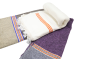 Vibrant Cotton Towel Set of 3 in White Multi Colour |Pure Cotton | Multi Colour Towel Set | Home Essentials