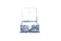 Diary Slip Box Blue And White 4"× 4" || Saras Aajeevika