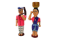 Kisan Set Red Blue| Toy for Kids | Handmade Toys | Wooden Toys | Home Decor