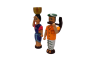 Kisan Set Orange Blue | Toy for Kids | Handmade Toys | Wooden Toys