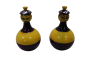 Balancing Doll Small Pair Dark Blue Yellow | Toy for Kids | Handmade Toys | Wooden Toys
