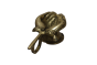 Antique Brass Palm Deepak Set of 2 | Puja Essentials |Handmade Brass Deepak | Single Deepak on Stand |Palm Shaped Deepak