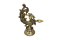 SARAS Aajeevika | Antique Brass Mayur Deepak | SHG Product | Uttar Pradesh | Devotional | Traditional | Auspicious | Big
