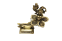 Antique Brass Arti Deepak with Stand || Saras Aajeevika || 