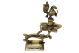 Antique Brass Arti Deepak with Stand || Saras Aajeevika || 