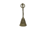 Dhokra Art Brass Hand Bell 8" || Saras Aajeevika