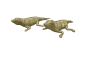 Dhokra Art Brass Lizard 7 Inch (Set of 2)