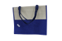 Eco-Chic Jute Shopping Bag| Ladies Shopping Bag |Handbag| White and Blue | Ladies Fasion | Jute Handbag 