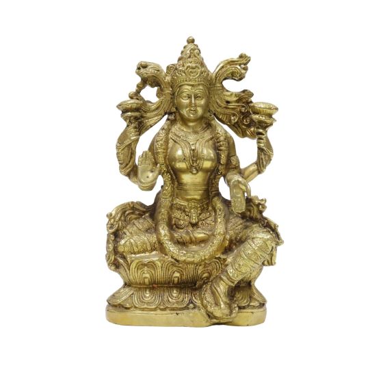 Laxmi Sitting 9 Inch || Handicrafts Sculpture Made by Rural SHG Women || Saras Aajeevika