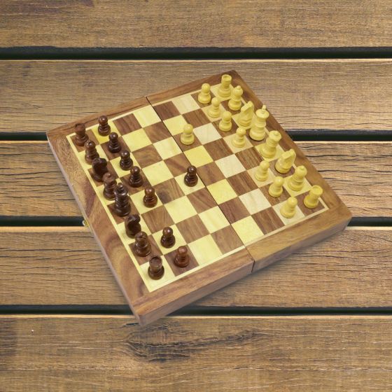 Wooden Magnet Chess Board 10 || Saras Aajeevika