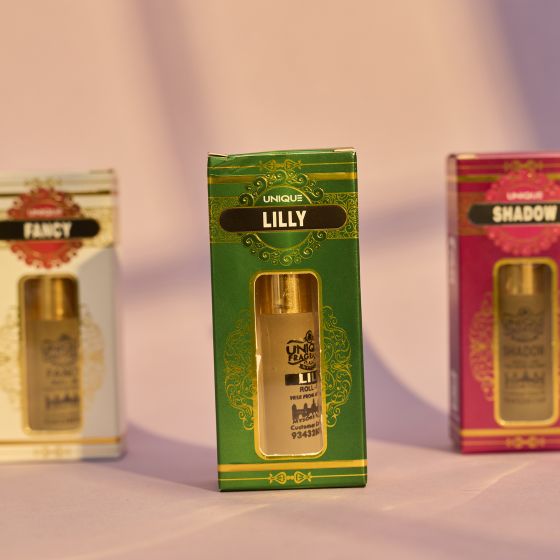 Unique Attar Roll-On || Lilly || 8 ml || Saras Aajeevika