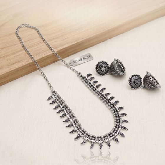 Oxidized Jewellery Necklaces Set || Saras Aajeevika