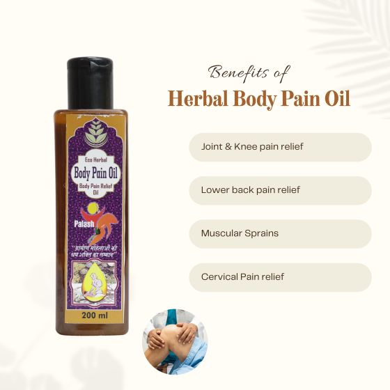 Body Pain Oil Palash 200 Ml || Saras Aajeevika