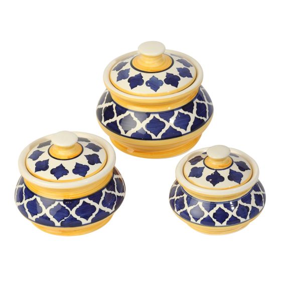 Handi Set Khurja Pottery Painting || Saras Aajeevika