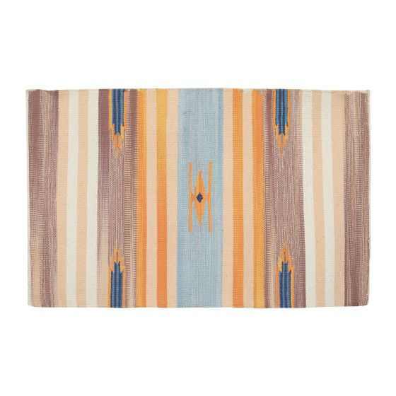 Handwoven Dari | Cotton Multicolor | Traditional Floor Rug | SHG Product | 2 x 3 Inch